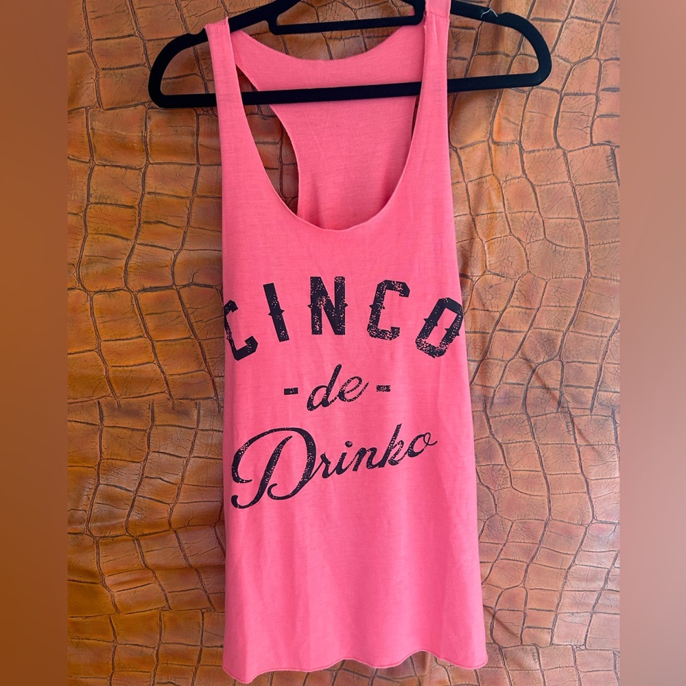 Pink tank top
